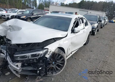 2022 BMW 750 I xDrive from USA, damaged, VIN WBA7U2C05NCG83278